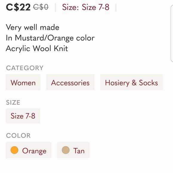 New Hand Knitted Size 5-6 Slipper - Picture 4 of 4